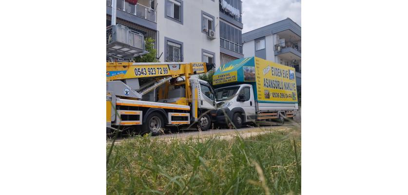 Antalya nakliye ve kiralık asansör